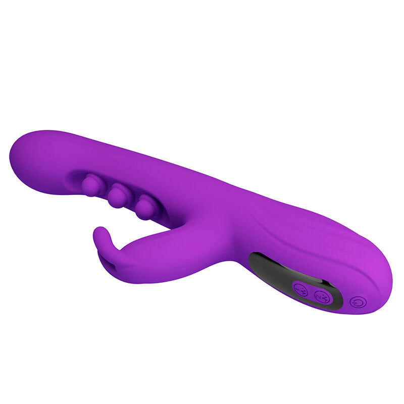 Pretty Love - Vibrador Sabien Rabbit com Estimulação por Toque e LED Roxo