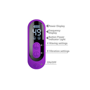 Pretty Love - Vibrador Sabien Rabbit com Estimulação por Toque e LED Roxo