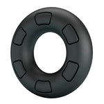 Crazy Bull - Anel Peniano de Silicone Super Macio Bertram Preto