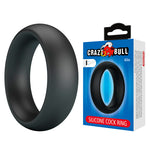 Crazy Bull - Elio Anel Peniano de Silicone Preto