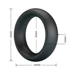 Crazy Bull - Elio Anel Peniano de Silicone Preto