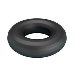 Crazy Bull - Anel Peniano de Silicone Super Macio Urbano Preto
