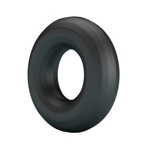 Crazy Bull - Anel Peniano de Silicone Super Macio Urbano Preto