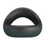 CRAZY BULL - ANEL PENIANO ERGONÔMICO DE SILICONE VALEN PRETO