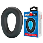 CRAZY BULL - ANEL PENIANO DE SILICONE SUPER MACIO VESPER PRETO