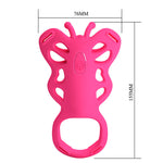 Pretty Love - Massageador de Calcinha Rosa com Controle por Aplicativo de Borboleta