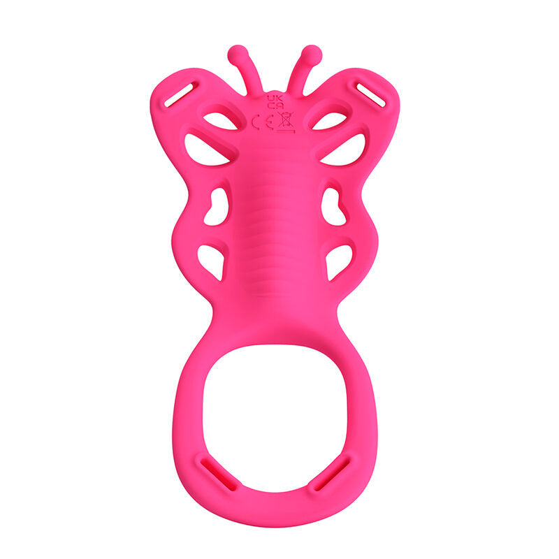 Pretty Love - Massageador de Calcinha Rosa com Controle por Aplicativo de Borboleta