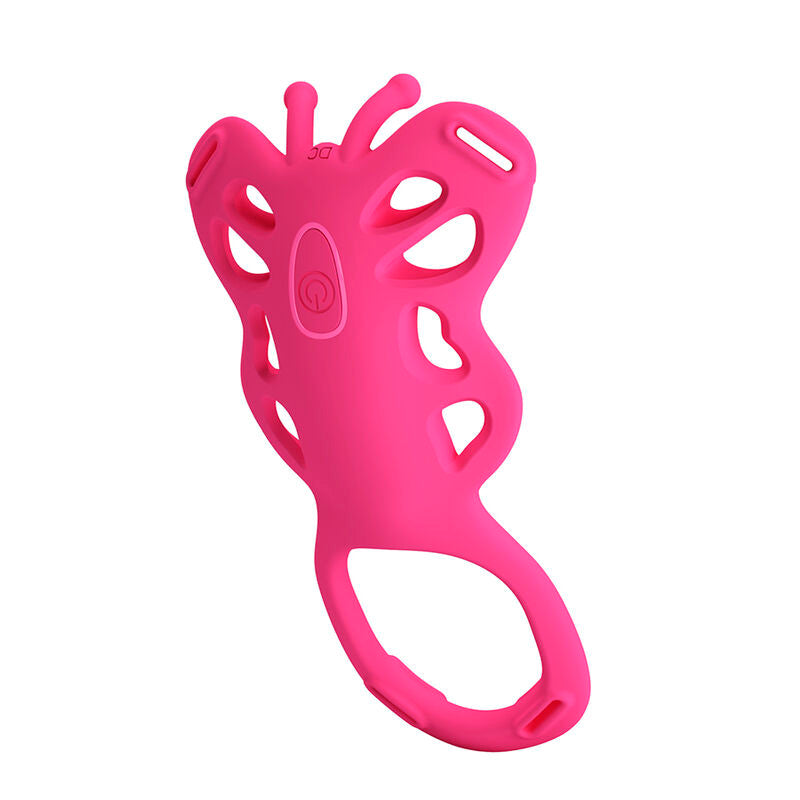 Pretty Love - Massageador de Calcinha Rosa com Controle por Aplicativo de Borboleta