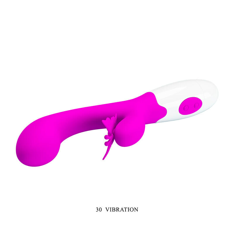 Pretty Love - Butterfly Kiss Vibrador Coelho com 30 Funções Roxo