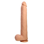 Pretty Love - Dany Dildo Flexível Realista com Ventosa 36 cm -Ø- 5,6 cm