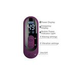 PRETTY LOVE - DEE VIBRADOR MULTIFUNCIONAL COELHO OSCILAÇÃO E PERCUSSÃO ROXO