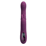 PRETTY LOVE - DEE VIBRADOR MULTIFUNCIONAL COELHO OSCILAÇÃO E PERCUSSÃO ROXO