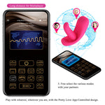 Pretty Love - Massageador Hazelynn com 12 Funções e Controle por Aplicativo (Rosa)