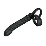Pretty Love - Vibrador Anal Merritt com Anel e Vibração Preto