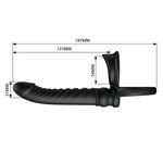 Pretty Love - Vibrador Anal Merritt com Anel e Vibração Preto