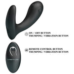 PRETTY LOVE - VIBRADOR DE PRÓSTATA MIRABELLE COM CONTROLE REMOTO