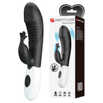 PRETTY LOVE - RASMUSSEN VIBRADOR COELHO COM 30 FUNÇÕES PRETO