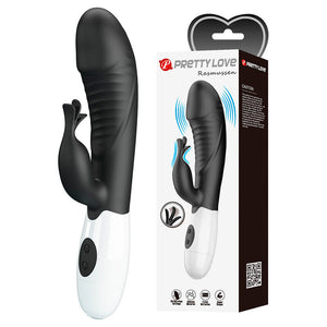 PRETTY LOVE - RASMUSSEN VIBRADOR COELHO COM 30 FUNÇÕES PRETO