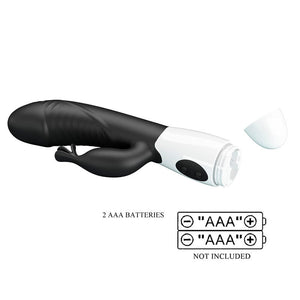 PRETTY LOVE - RASMUSSEN VIBRADOR COELHO COM 30 FUNÇÕES PRETO