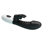 PRETTY LOVE - VIBRADOR COELHO NAUGHTY BUNNY COM 30 FUNÇÕES PRETO