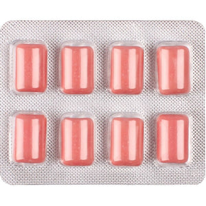 Wug Climax - Goma de Mascar Funcional com Maca, Damiana e Ginseng para Aumentar o Desejo e a Vitalidade íntima. Cartela com 8 unidades.