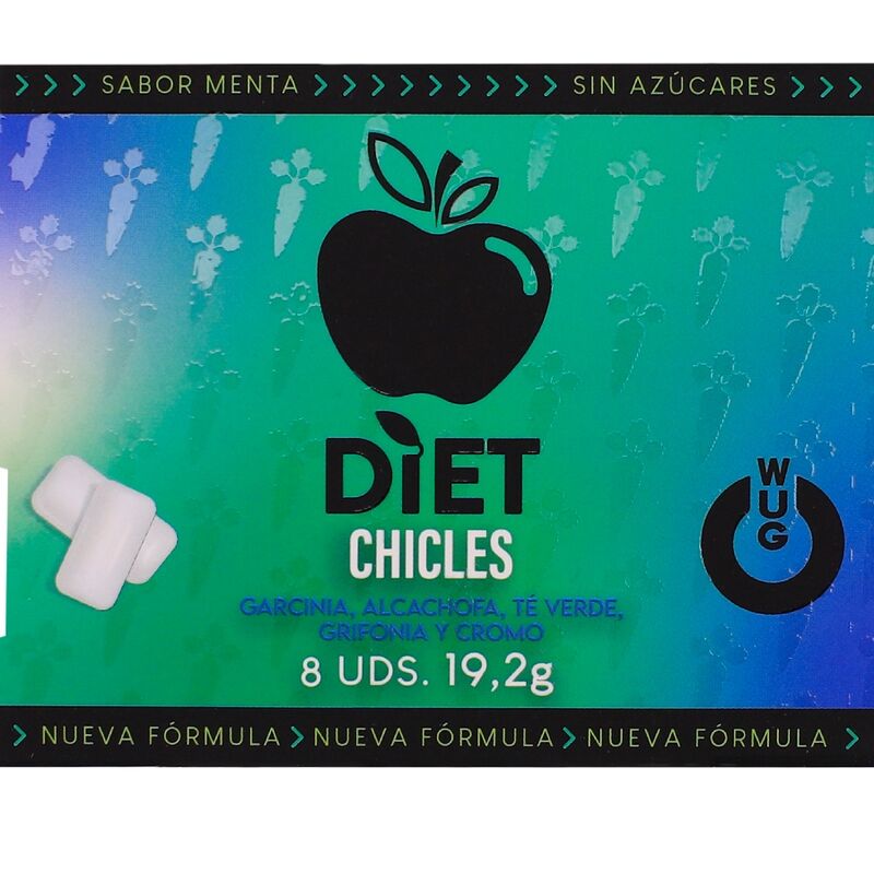 Wug Diet - Controle do Apetite e Redução de lanches. Cartela com 8 unidades.