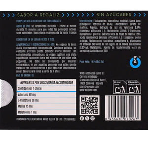 Wug Off - A Goma de Mascar Funcional que Ajuda Você a Relaxar e Dormir melhor. Cartela com 8 pacotes.