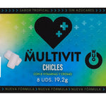 WUG Multivit - A goma de mascar funcional que fortalece suas defesas todos os dias. Cartela com 8 unidades.