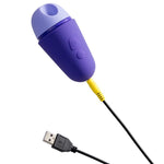 Romp - Free X Estimulador Clitoriano com Tampa, 10 Níveis, Recarregável, Roxo