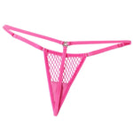 Chilirose - Cr 4856 Micro Tanga Rejilla Neon Rosa L/XL