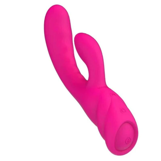 Nalone - Pure X2 Vibrador Magic Stick Coelho - Rosa