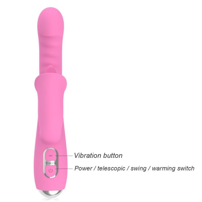 Nalone - T-May Vibrador Magic Stick Coelho - Rosa