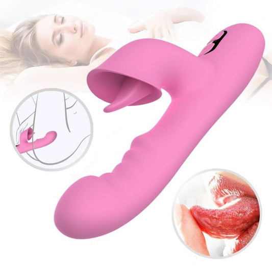 Nalone - T-May Vibrador Magic Stick Coelho - Rosa