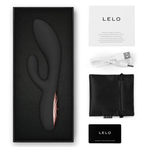 LELO - INA THRUST RABBIT VIBRADOR DE EMPURRAÇÃO PRETO