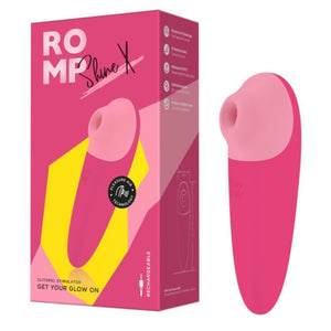 Romp - Shine X Sucção Clitorial 10 Níveis Rosa