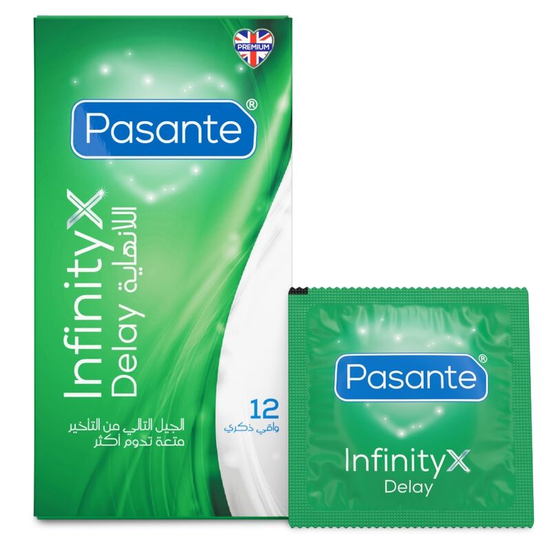 Pasante - Camisinhas Delay Infinity - 12 Unidades
