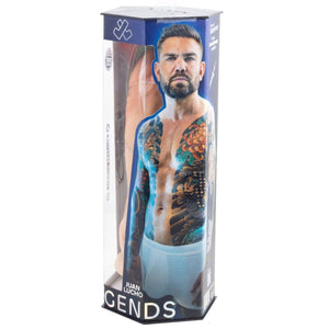 Silexd - Juan Lucho Legends Pênis Super Realista Termo-Reativo Premium Silexpan 23,3 cm