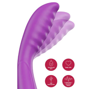 SHE.E.O - VIBRADOR ROXO PARA ESTIMULAÇÃO DO PONTO G