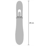SHE.E.O - VIBRADOR RABBIT PARA PONTO G COM MOVIMENTO DIGITAL ROXO