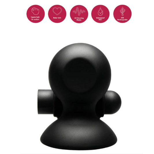 SHE.E.O - Gel de Sucção Vibratório Recarregável para Mamilos