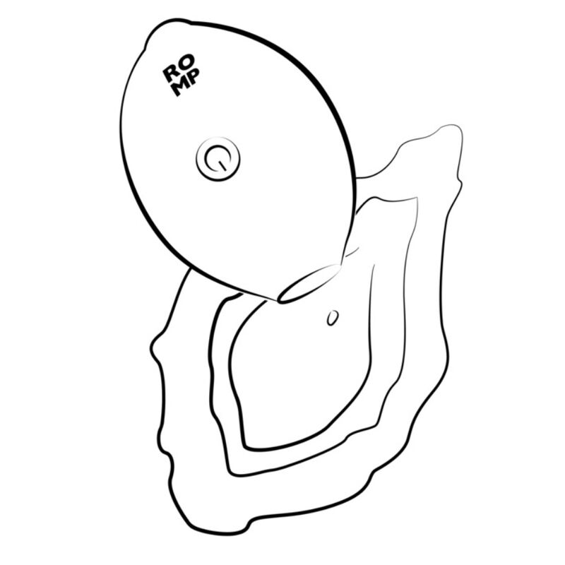 Romp - Lemon Crush Pleasure Air Estimulador Clitórico Amarelo