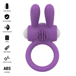 Intense - Anel Peniano Vibratório Hopps com Estimulação Clitórica Roxo