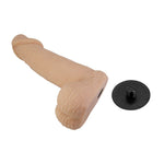 Pretty Love - Arnês Zane com Dildo Flexível 17 cm Ø 4,3 cm Natural