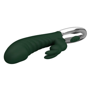 Pretty Love - Vibrador Coelhinho Naughty 30 Funções Recarregável Via USB Verde