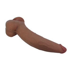 Pretty Love - Ulric Dildo Flexível Realista 26 cm Ø 5,5 cm Tpe Marrom
