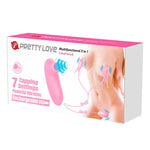 Pretty Love - Imonie Kit Multifuncional 3 em 1 com Ventosa, Mamilos e Clitóris