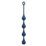 Mr Play - Bolinhas Anal de Silicone Azuis Tamanho G 42,6 cm