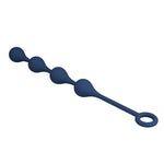 Mr Play - Bolinhas Anal de Silicone Azuis Tamanho M 33 cm