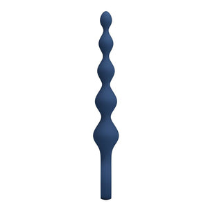 Mr Play - Bolinhas Anal de Silicone Azuis e Plug Anal 20,4 cm