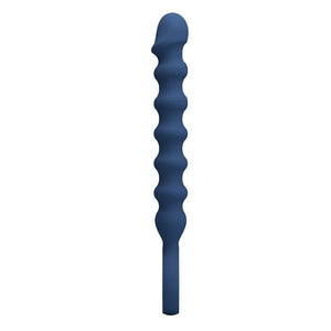 Mr Play - Bolinhas Anal de Silicone Azuis e Plug Anal - Ø - 3,4 cm - 28,5 cm